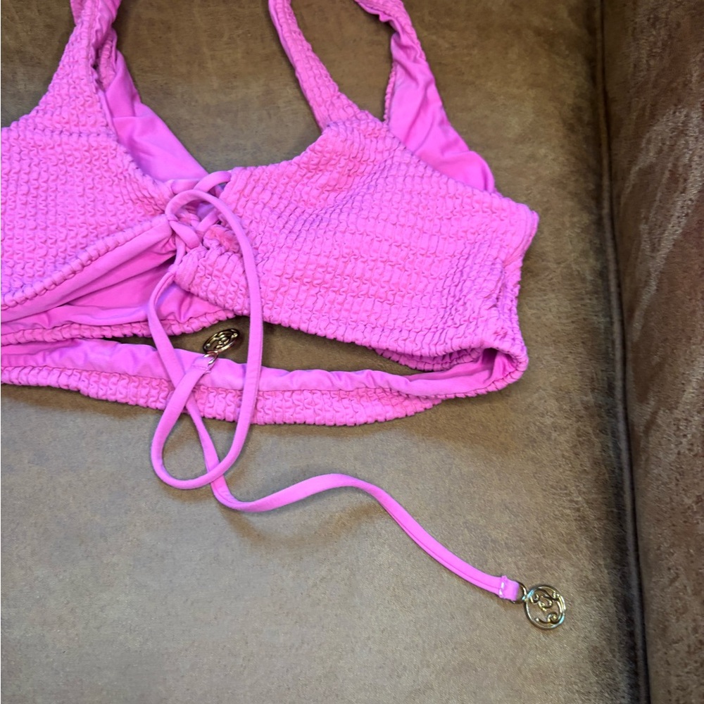 Pink Open Front Bralette - Picture 11 of 14